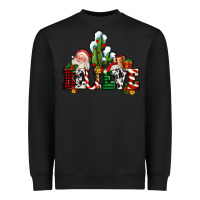 Black believe christmas and santa Heavyweight Sweatshirt - AdoDesignShop