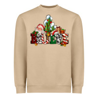 Mushroom believe christmas and santa Heavyweight Sweatshirt - AdoDesignShop