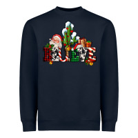 Navy believe christmas and santa Heavyweight Sweatshirt - AdoDesignShop