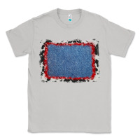 Moon Dust cowhide bandana denim background Classic Tee - AdoDesignShop