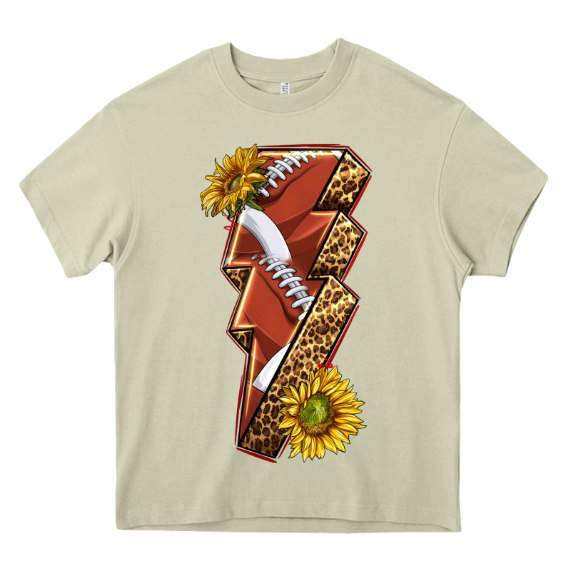 Sport Football  Lightning Bolt Heavy Core Tee by texasbilliewilder | Teevron