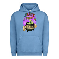 Pigment Pebble Blue just a bunch of hocus pocus Urban Hoodie - CowGirlArtShop
