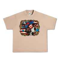 Burro 4th of july cow Urban Heavy Tee - Jasminsmagicworld