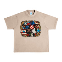 French Oak 4th of july cow Urban Heavy Tee - Jasminsmagicworld