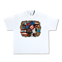 4th Of July Cow Urban Heavy Tee | Teevron