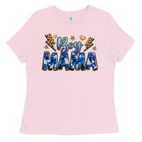 Bubblegum Pink boy mama Ladies Tee - JahusDesignShop