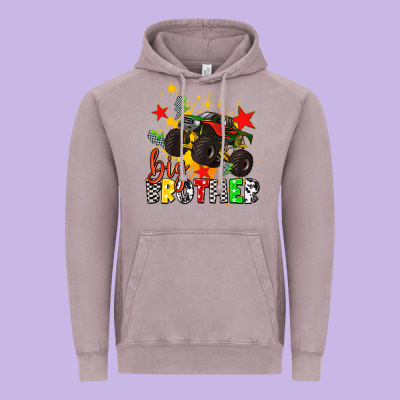 Big Brother Vintage Hoodie Designed By Adodesignshop