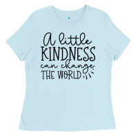Baby Blue the world Ladies Tee - Unal Design