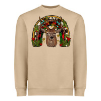 Deer Rainbow Heavyweight Sweatshirt | Teevron