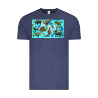 Vintage Denim dinosaurs sippy cup Vintage Tee - Artiststas