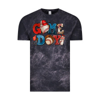 Cloud Black game day baseball Vintage Tee - AdoDesignShop