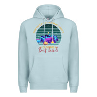 Blue Mist camping The Best Outdoor Activity Is Going Back Inside Premium Hoodie - Bettercallsaul