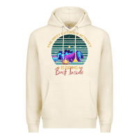 Tofu camping The Best Outdoor Activity Is Going Back Inside Premium Hoodie - Bettercallsaul