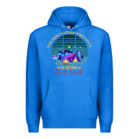 True Royal camping The Best Outdoor Activity Is Going Back Inside Premium Hoodie - Bettercallsaul