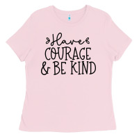 Bubblegum Pink be kind Ladies Tee - Unal Design