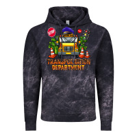 Cloud Black transportation department Vintage Hoodie - AdoDesignShop