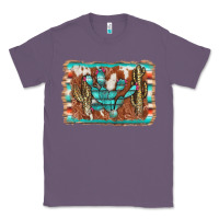 Lavender cactus cowhide serape Classic Tee - AdoDesignShop