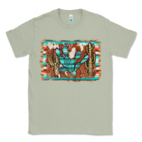 Matcha cactus cowhide serape Classic Tee - AdoDesignShop