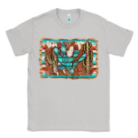 Moon Dust cactus cowhide serape Classic Tee - AdoDesignShop
