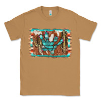 Toasted Coconut cactus cowhide serape Classic Tee - AdoDesignShop