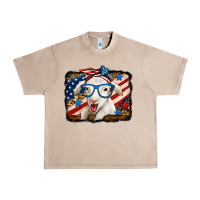 French Oak 4th of july baby sheep Urban Heavy Tee - Jasminsmagicworld