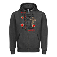 Charcoal Heather for god so loved the world Zipper Hoodie - MaliasSmallBusiness