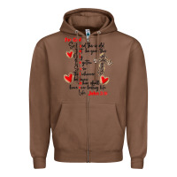 Chestnut for god so loved the world Zipper Hoodie - MaliasSmallBusiness