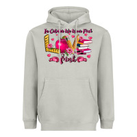 Moon Dust in october we wear pink teacher Heavyweight Hoodie - LillyAllenDesigns