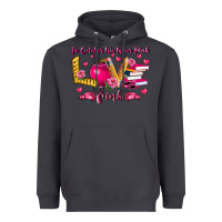 Smoke in october we wear pink teacher Heavyweight Hoodie - LillyAllenDesigns