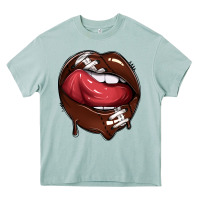 Arona sports lips american football Heavy Core Tee - texasbilliewilder