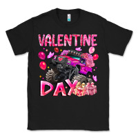 Black Valentine Day Classic Tee - CowhideDigitalArt