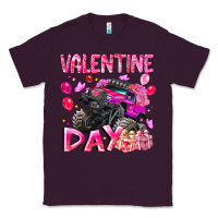 Plum Valentine Day Classic Tee - CowhideDigitalArt