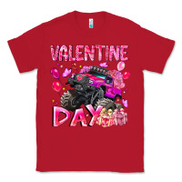 Red Valentine Day Classic Tee - CowhideDigitalArt