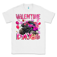 White Valentine Day Classic Tee - CowhideDigitalArt