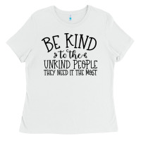 White be kind Ladies Tee - Unal Design