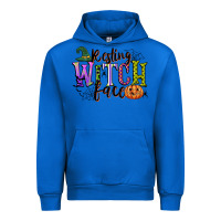 Cobalt resting witch face Urban Hoodie - CowGirlArtShop