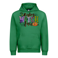 Emerald resting witch face Urban Hoodie - CowGirlArtShop