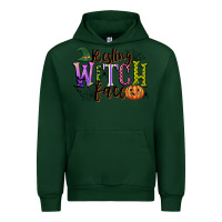 Forest Green resting witch face Urban Hoodie - CowGirlArtShop
