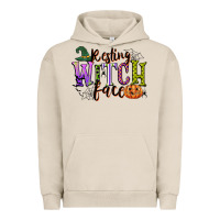 Pigment French Oak resting witch face Urban Hoodie - CowGirlArtShop