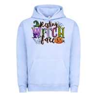 Pigment Grape Ice resting witch face Urban Hoodie - CowGirlArtShop
