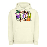 Pigment Pistachio resting witch face Urban Hoodie - CowGirlArtShop