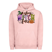 Pigment Salmon resting witch face Urban Hoodie - CowGirlArtShop