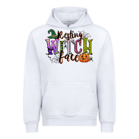 White resting witch face Urban Hoodie - CowGirlArtShop