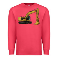 Cardinal Excavator Premium Sweatshirt - LillyAllenDesigns