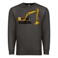 Smoke Excavator Premium Sweatshirt - LillyAllenDesigns