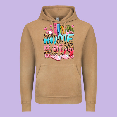 Homebody Vintage Hoodie Designed By Jahusdesignshop