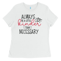 White always Ladies Tee - Unal Design