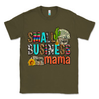 Army Green small business mama Classic Tee - AdoDesignShop