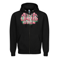 Black i am limited edition Zipper Hoodie - MaliasSmallBusiness