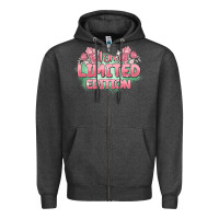 Charcoal Heather i am limited edition Zipper Hoodie - MaliasSmallBusiness